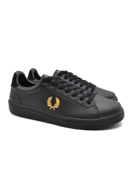 FRED PERRY Β6201 243 ΜΑΥΡΟ