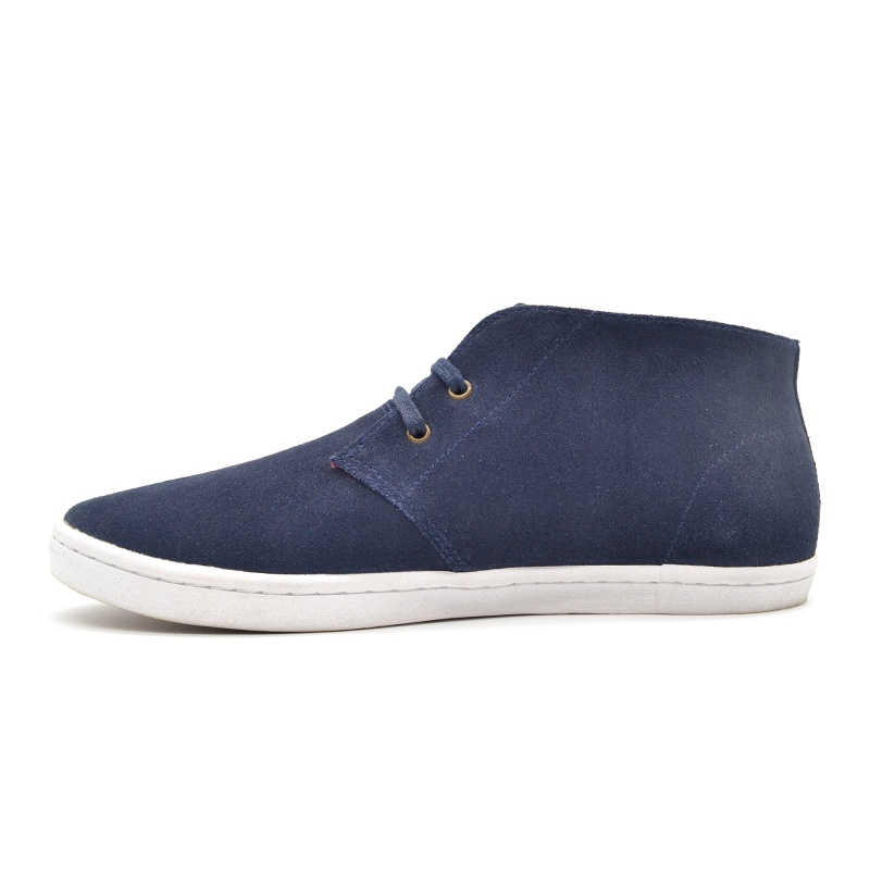 FRED PERRY ΜΠΟΤΑΚΙ Β7400 266 ΜΠΛΕ SUEDE