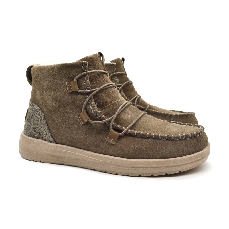 HEY DUDE ELOISE SUEDE 12201496210 FOSSIL