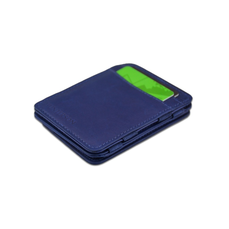 HUNTERSON MAGIC COIN WALLET CP1 RFID BLUE