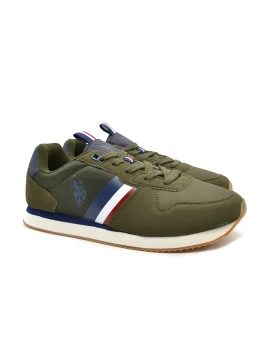US POLO SNEAKER NOBIL001 MIL001 IVY GREEN