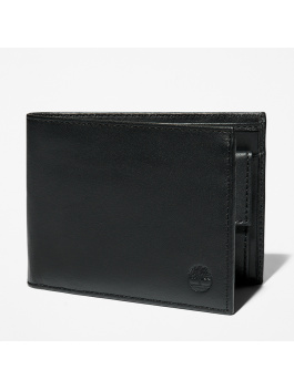 TIMBERLAND WALLET TRIFOLD TB0A23UP0011 BLACK
