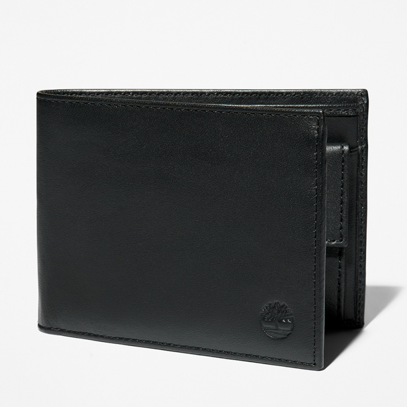 TIMBERLAND WALLET TRIFOLD TB0A23UP0011 BLACK