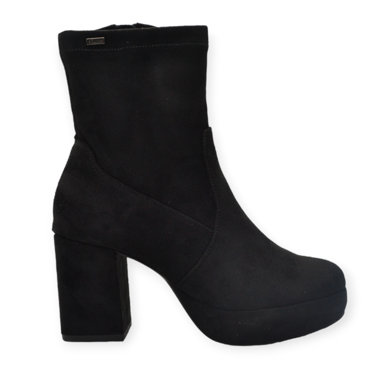 S.OLIVER Boot Heel 5-25314-41 001 BLACK Μαύρο
